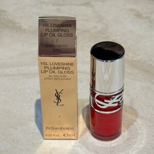 YSL Loveshine Plumping Lip Oil Gloss - 07 Strawberry Star